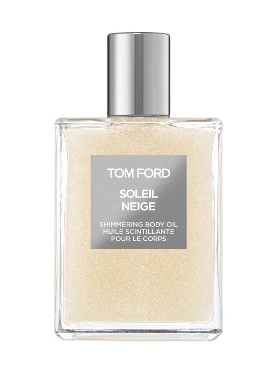 Tom Ford Beauty: 100ml Soleil Neige shimmering body oil - 01 Platinum - beauty-women_0 | Luisa Via Roma
