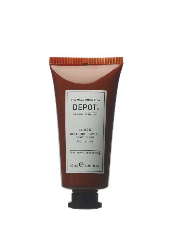 Depot: "SOOTHING SHAVING SOAP CREAM" 30 ML - Transparent - beauty-men_0 | Luisa Via Roma