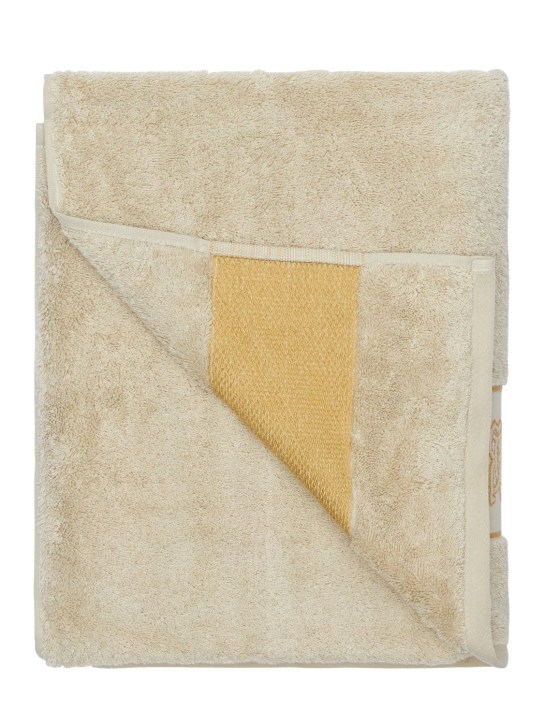 Roberto Cavalli: Set of 2 New Gold towels - ecraft_2 | Luisa Via Roma