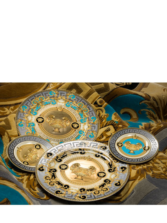 Versace: Prestige Gala porcelain bread plate - ecraft_1 | Luisa Via Roma