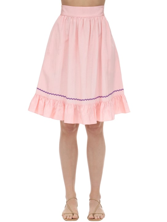 Batsheva: ROCK AUS MOIRÉ - Rosa - women_0 | Luisa Via Roma