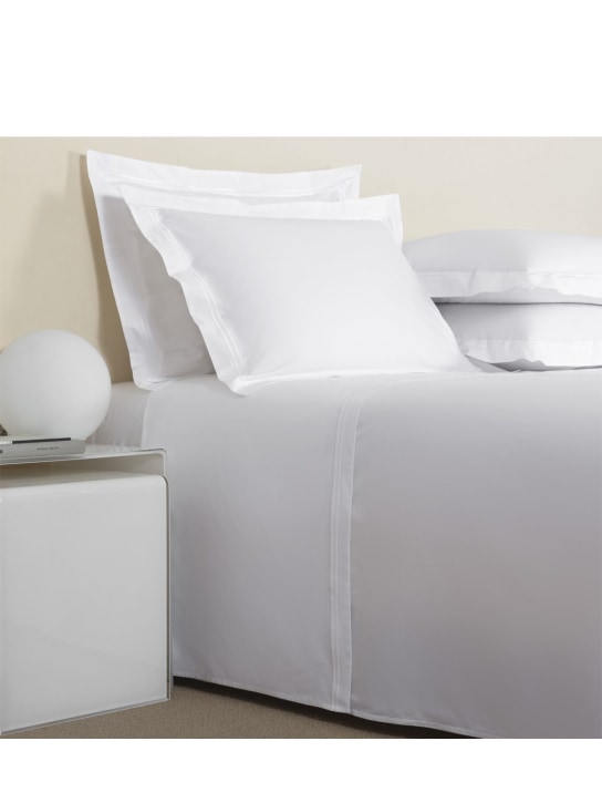 Frette: Parure de de lit en percale de coton Hotel Classic - Blanc - ecraft_1 | Luisa Via Roma