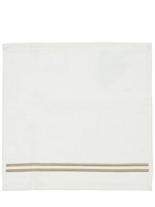 Frette: Hotel Classic毛巾 - 白色/卡其色 - ecraft_0 | Luisa Via Roma