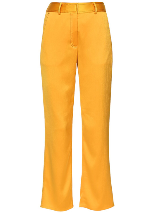 Sies Marjan: PANTALON COURT TAILLE HAUTE - Jaune - women_0 | Luisa Via Roma