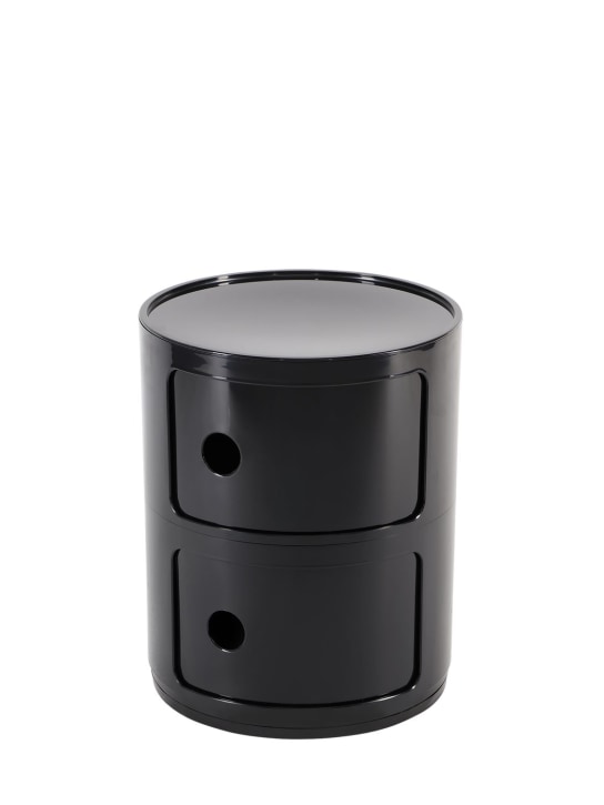 Kartell: Componibili container - Siyah - ecraft_0 | Luisa Via Roma