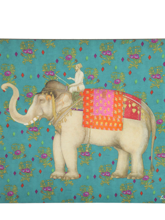 LISA CORTI: Ololay elephant lacquered cork placemat - ecraft_1 | Luisa Via Roma