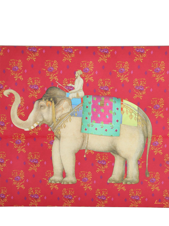 LISA CORTI: Ololay elephant lacquered cork placemat - ecraft_1 | Luisa Via Roma