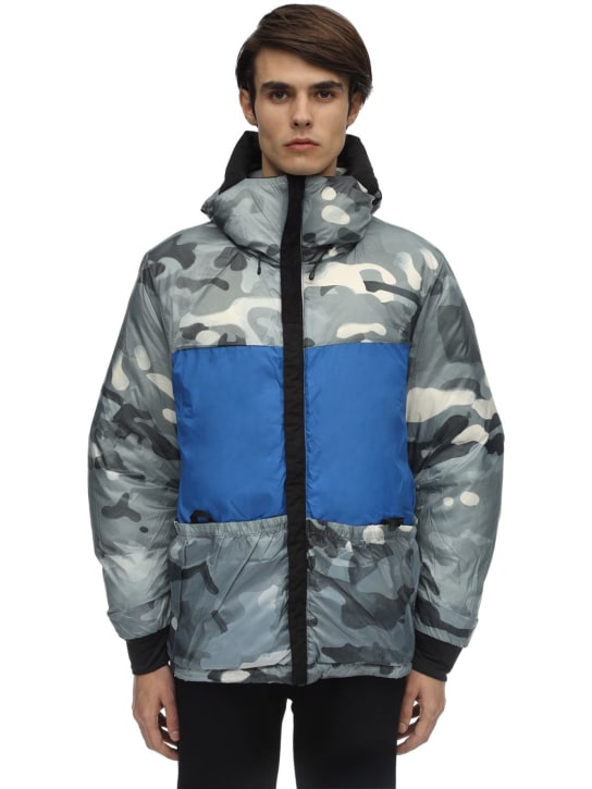 Element X Griffin: CHAQUETA DE PLUMAS "LVR EXCLUSIVE BASE CAMP" - Multicolor - men_1 | Luisa Via Roma