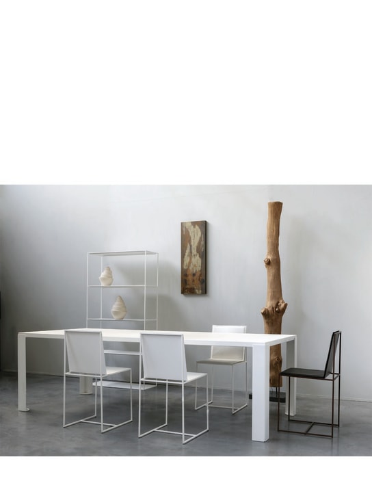 Zeus: Slim Sissi chair - White - ecraft_1 | Luisa Via Roma