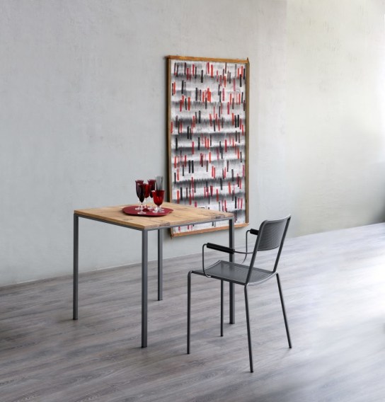 Zeus: Ginger metal armchair - Grey - ecraft_2 | Luisa Via Roma