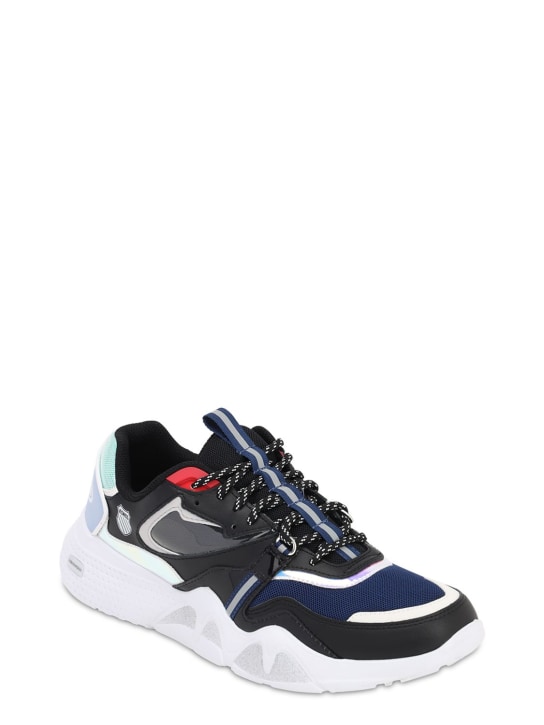 Lil Jupiterr X K-swiss X Lvr: LIL JUPITERR X K-SWISS X LVR SNEAKERS - Black - men_1 | Luisa Via Roma