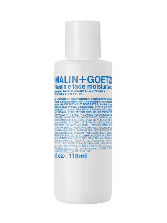 Malin + Goetz: Vitamin E Face Moisturizer 118ml - Trasparente - beauty-men_0 | Luisa Via Roma