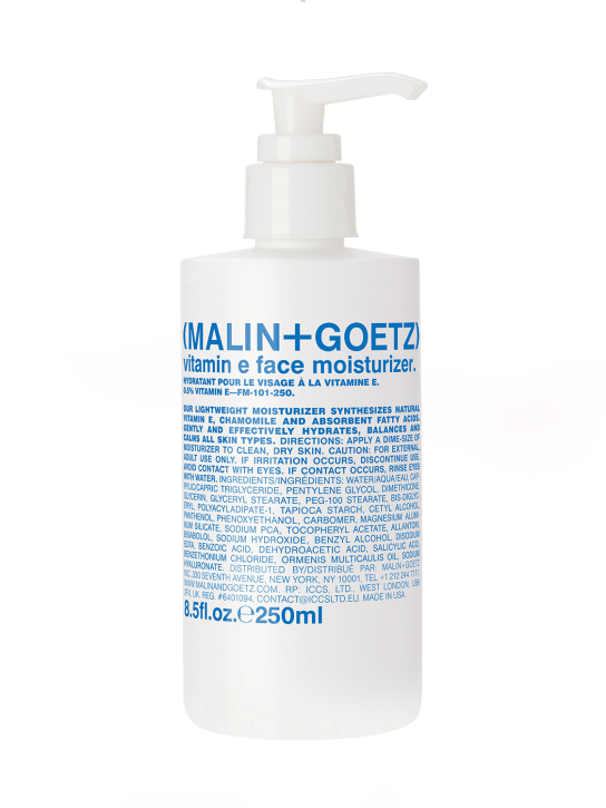 Malin + Goetz: CREMA HIDRATANTE FACIAL CON VITAMINA E 250ML - Transparente - beauty-men_0 | Luisa Via Roma