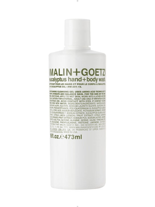 Malin + Goetz: Nettoyant corps & bain Eucalyptus 473 ml - Transparent - beauty-men_0 | Luisa Via Roma