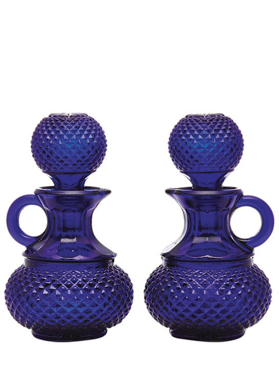 Cabana: Galeano oil & vinegar set - Blue - ecraft_0 | Luisa Via Roma