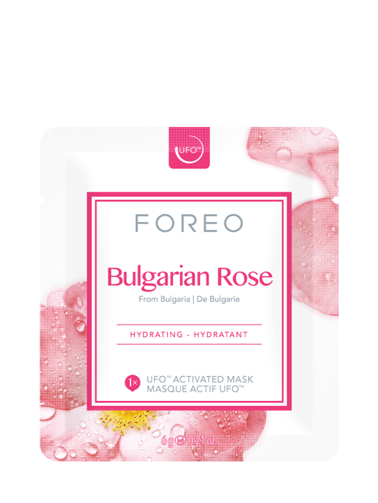 Foreo: Bulgarian Rose UFO Mask - Trasparente - beauty-men_1 | Luisa Via Roma
