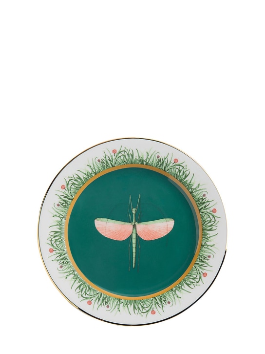 La Double J: Set of 2 dessert plates - Green - ecraft_0 | Luisa Via Roma