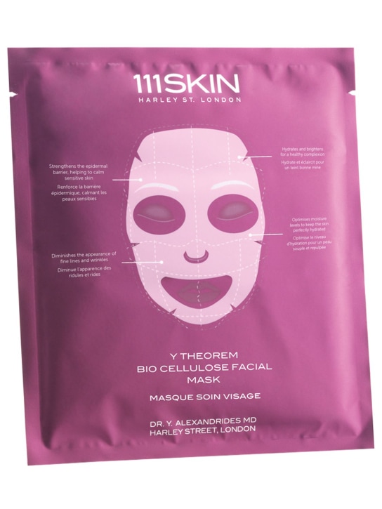 111skin: Five Y Theorem Biocellulose Facial Masks - Transparent - beauty-men_0 | Luisa Via Roma