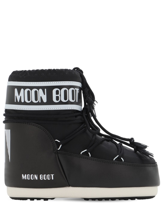 Moon Boot: Logo waterproof nylon low Moon Boots - men_0 | Luisa Via Roma
