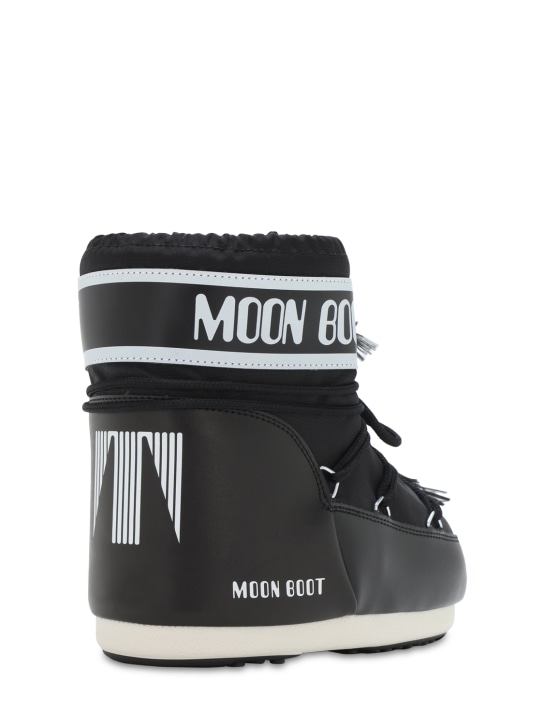 Moon Boot: Logo waterproof nylon low Moon Boots - men_3 | Luisa Via Roma