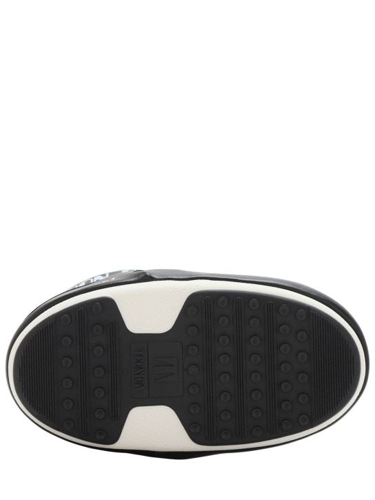 Moon Boot: Logo waterproof nylon low Moon Boots - men_5 | Luisa Via Roma