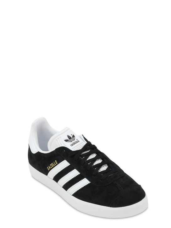 adidas Originals: Gazelle sneakers - Siyah/Beyaz - men_1 | Luisa Via Roma