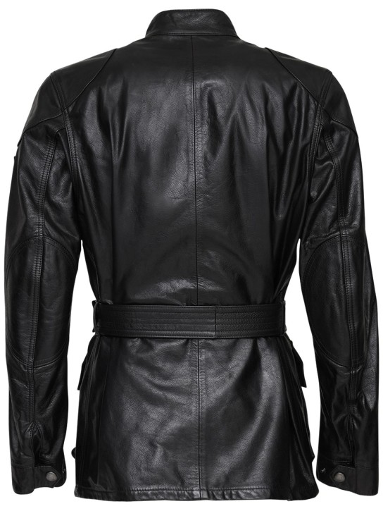 Belstaff: Trialmaster Panther 2.0 leather jacket - men_5 | Luisa Via Roma