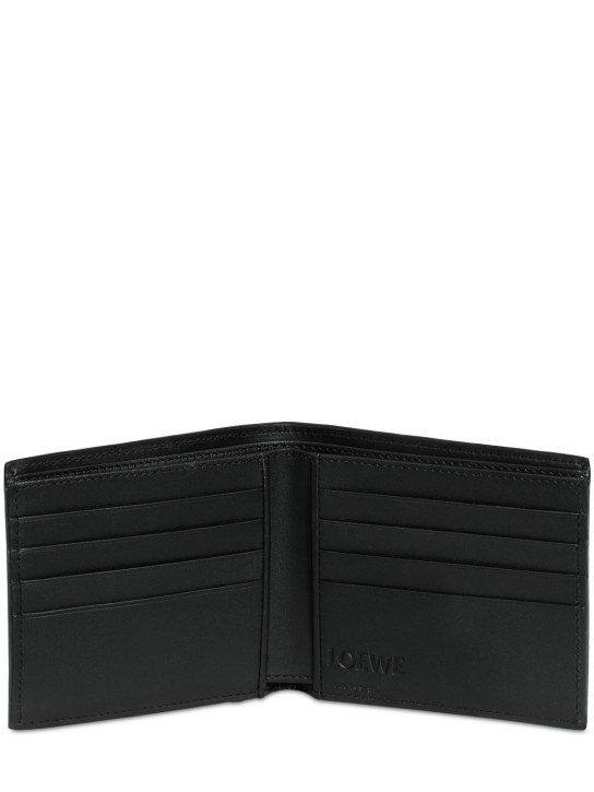 Loewe: Anagram leather bifold wallet - men_1 | Luisa Via Roma
