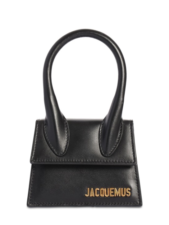 Jacquemus: Le Chiquito leather top handle bag - women_0 | Luisa Via Roma
