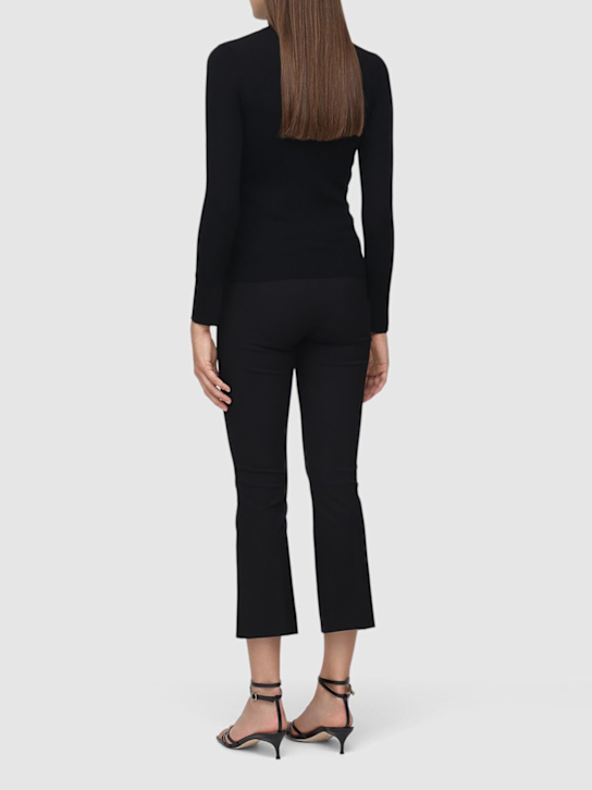 'S Max Mara: Pantaloni Umanita in misto cotone - women_2 | Luisa Via Roma