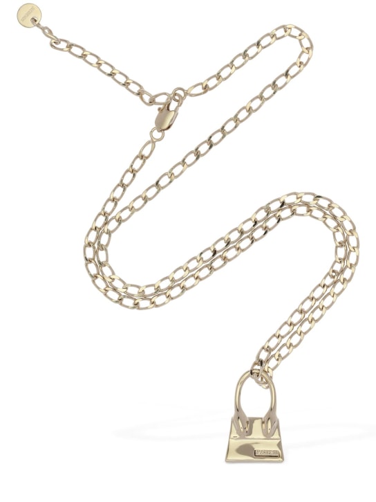 Jacquemus: Le Collier Chiquito necklace - Gold - men_1 | Luisa Via Roma