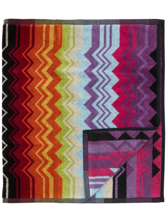 Missoni Home: Set di 2 asciugamani Giacomo in cotone - Multicolore - ecraft_1 | Luisa Via Roma