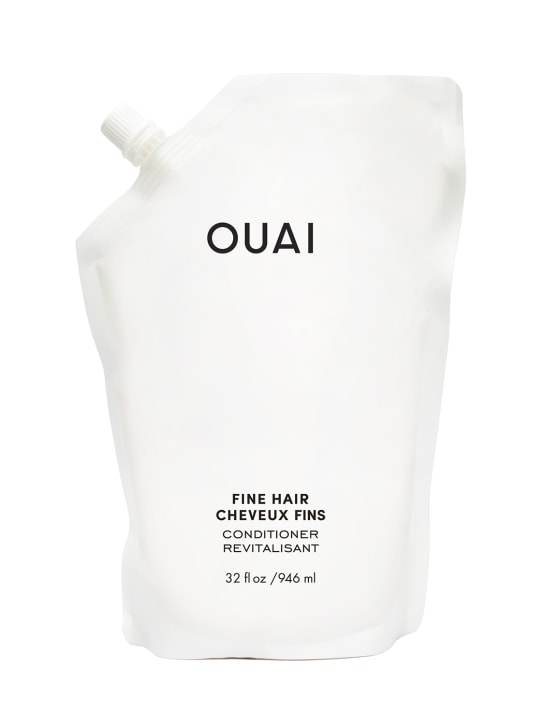 OUAI: Fine Hair Conditioner Refill 946ml - Trasparente - beauty-women_0 | Luisa Via Roma