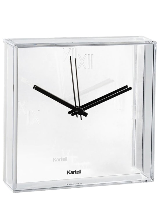 Kartell: Horloge Tic & Tac - Blanc - ecraft_1 | Luisa Via Roma