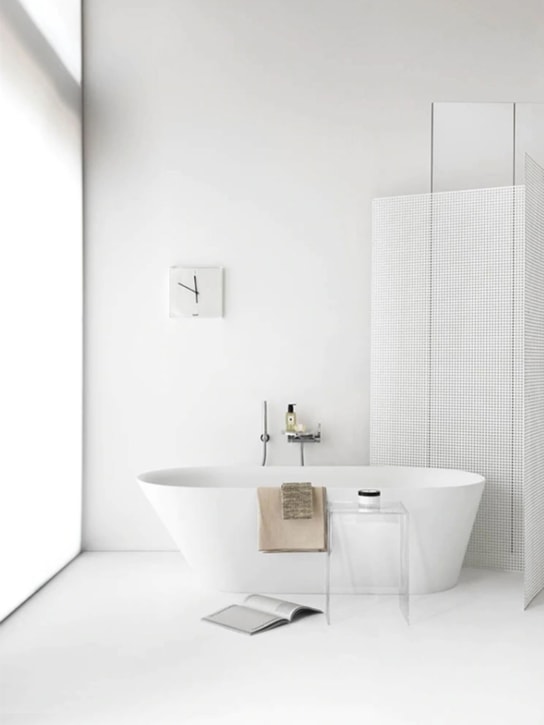 Kartell: Tic & Tac clock - White - ecraft_3 | Luisa Via Roma