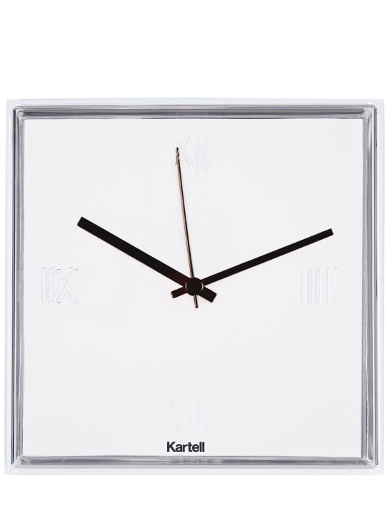 Kartell: Tic & Tac clock - Weiß - ecraft_0 | Luisa Via Roma