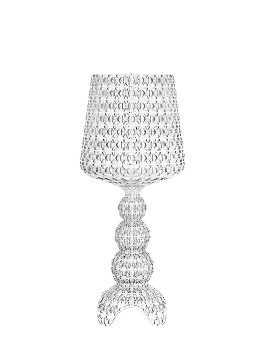 Kartell: Mini Kabuki table lamp - Transparent - ecraft_0 | Luisa Via Roma