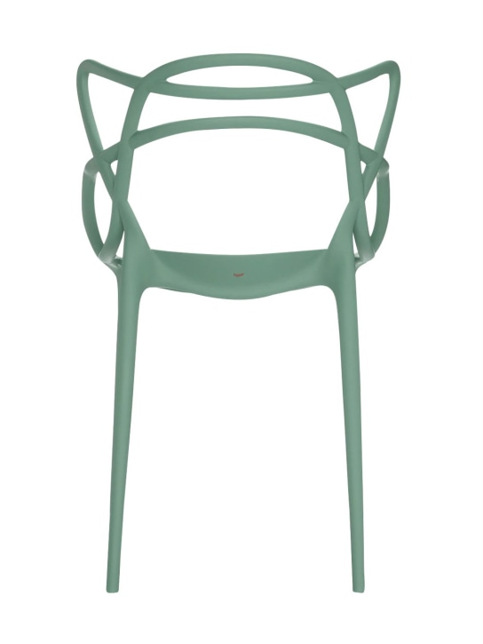 Kartell: Set of 2 Masters chairs - Green - ecraft_3 | Luisa Via Roma