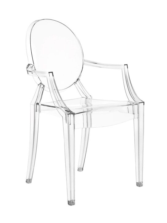 Kartell: Set of 2 Louis Ghost chairs - Transparent - ecraft_4 | Luisa Via Roma