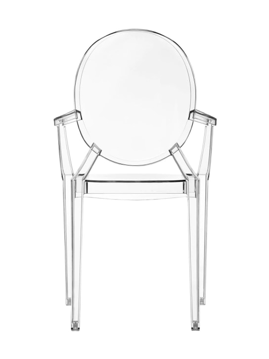 Kartell: Set of 2 Louis Ghost chairs - Transparent - ecraft_5 | Luisa Via Roma