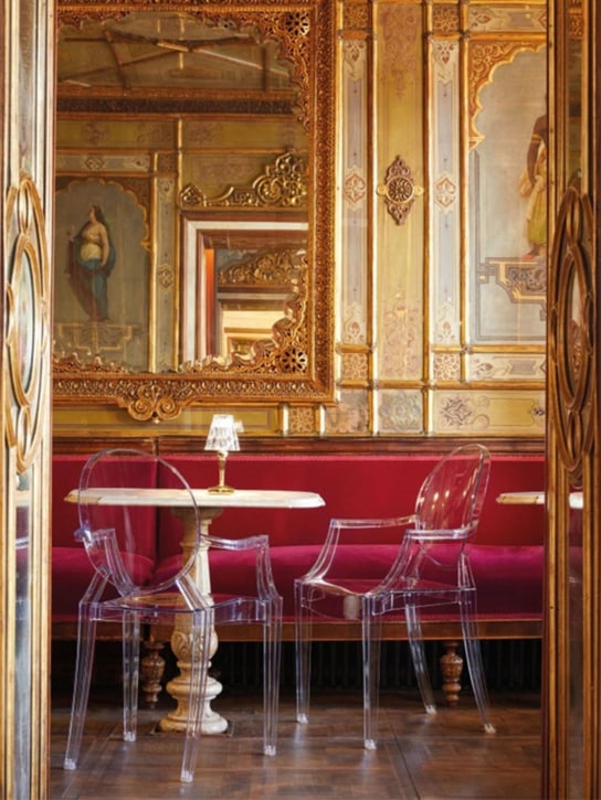 Kartell: Set of 2 Louis Ghost chairs - Transparent - ecraft_2 | Luisa Via Roma