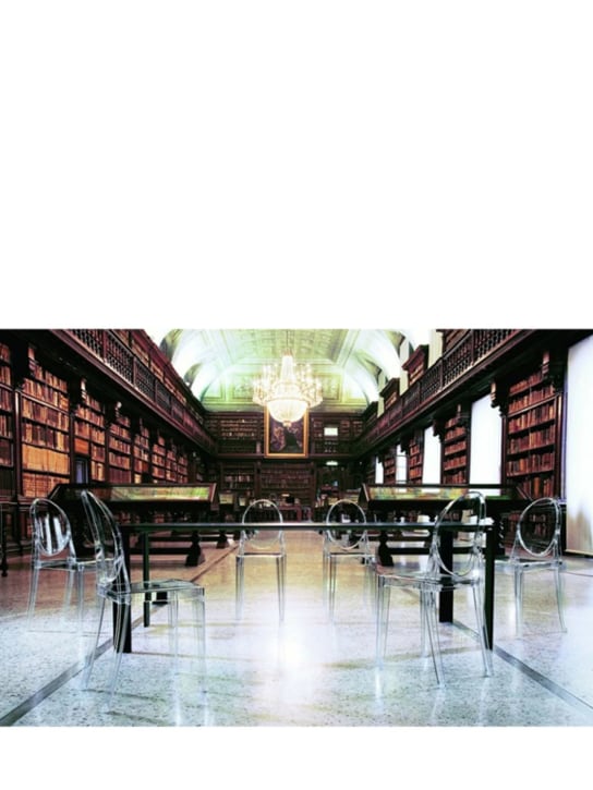 Kartell: Set of 2 Victoria Ghost chairs - Transparent - ecraft_2 | Luisa Via Roma