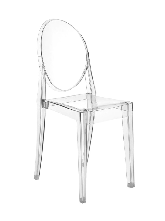 Kartell: Set of 2 Victoria Ghost chairs - Transparent - ecraft_4 | Luisa Via Roma