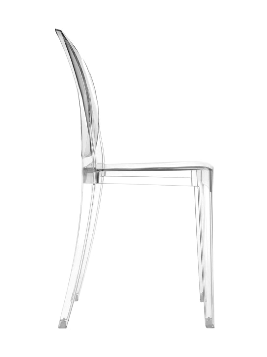 Kartell: Set of 2 Victoria Ghost chairs - Transparent - ecraft_6 | Luisa Via Roma