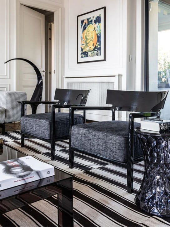 Kartell: Cara armchair - Black - ecraft_2 | Luisa Via Roma