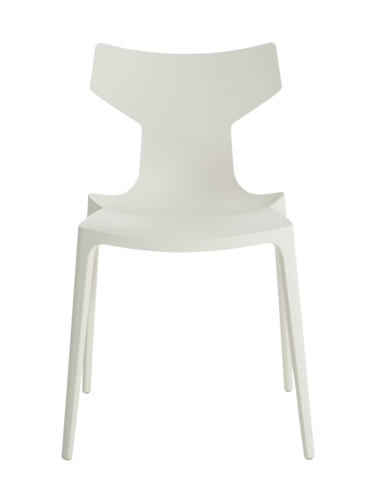 Kartell: Set di 2 sedie Re-Chair - Bianco - ecraft_0 | Luisa Via Roma