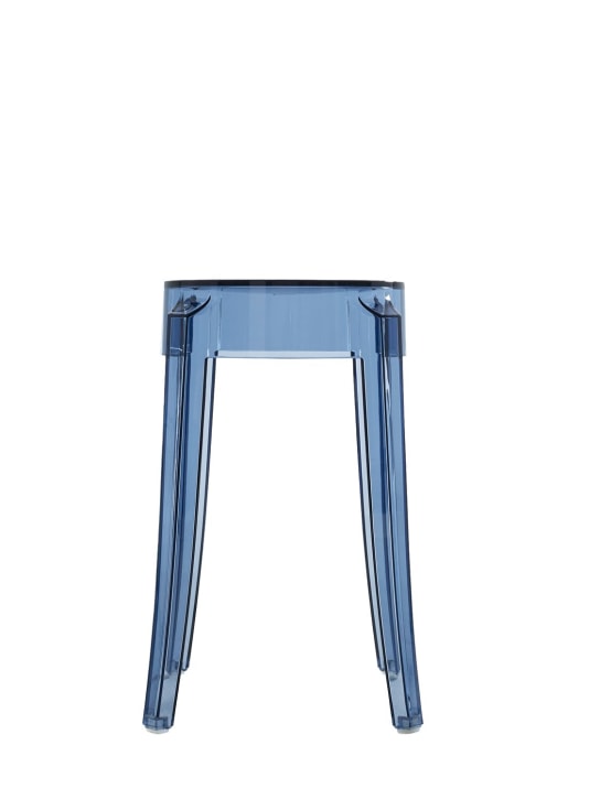 Kartell: Set de 2 taburetes Charles Ghost - Azul Polvo - ecraft_1 | Luisa Via Roma