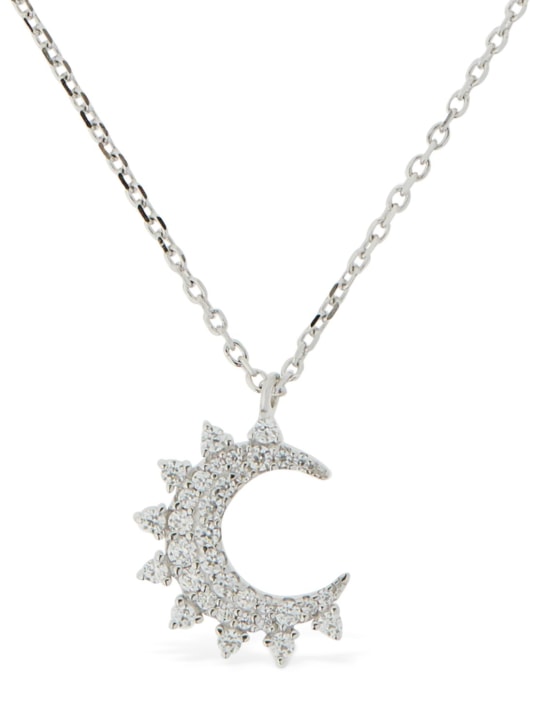 Apm Monaco: Handcrafted moon crystal necklace - women_0 | Luisa Via Roma