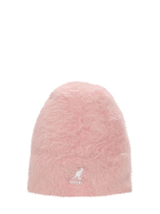 Kangol: Furgora angora blend beanie - Pink - women_0 | Luisa Via Roma