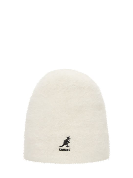 Kangol: Cappello beanie Furgora in misto angora - Bianco - women_0 | Luisa Via Roma